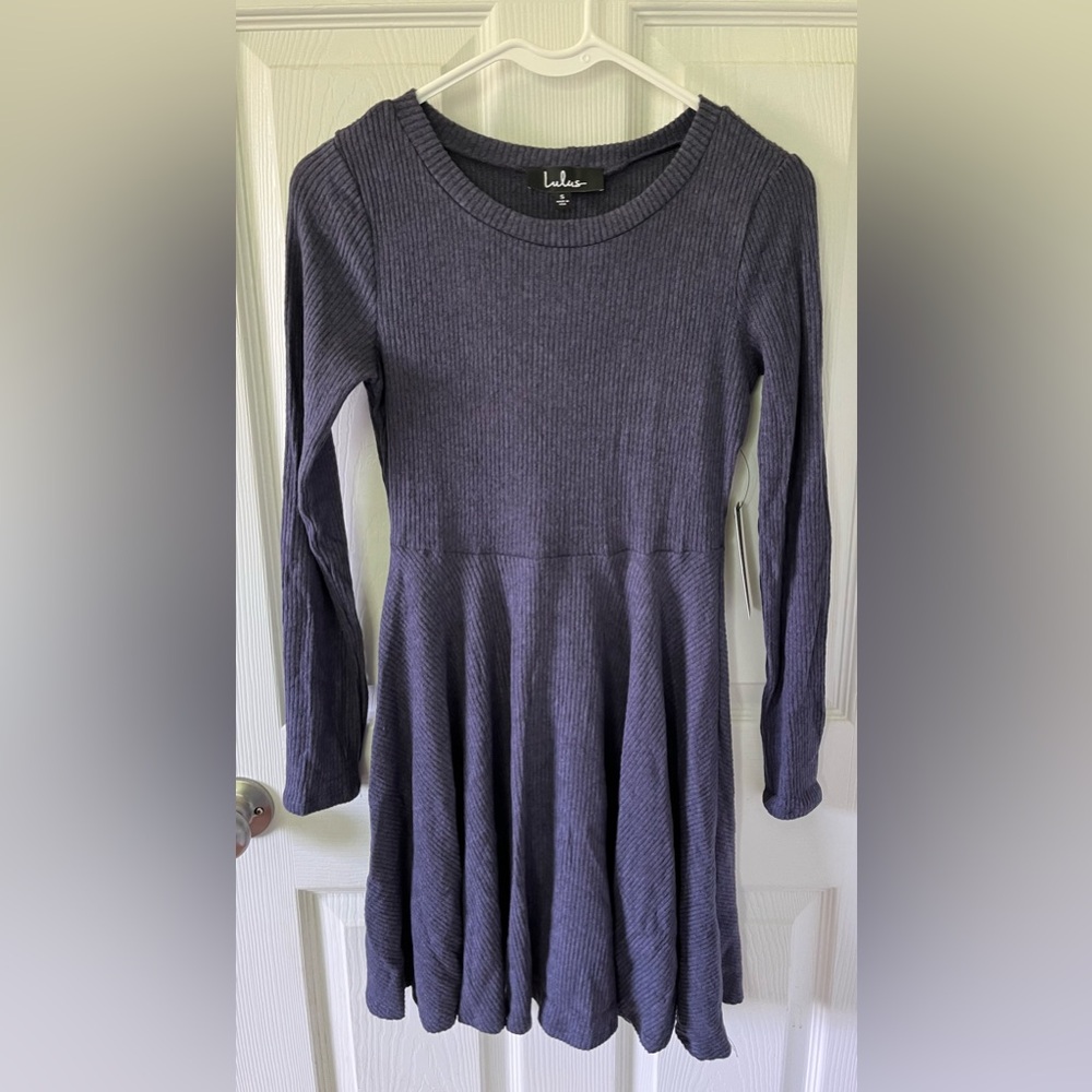 COPY - NWT Lulu’s ribbed knit dress Sz Small